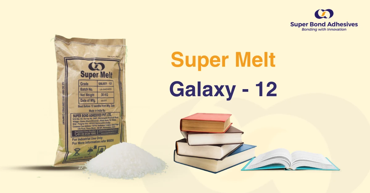 Super Melt Galaxy 12 The Best Hot Melt Adhesive for Bookbinding