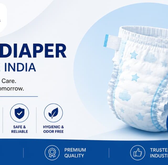 Baby diaper adhesives