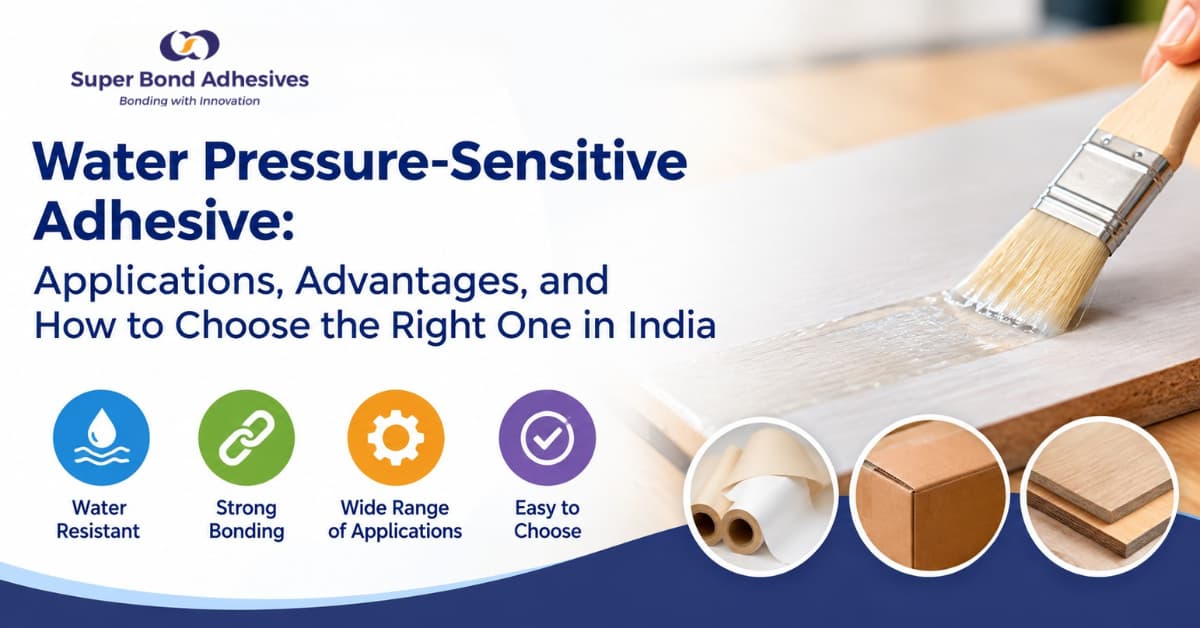 Water Pressure-Sensitive Adhesive